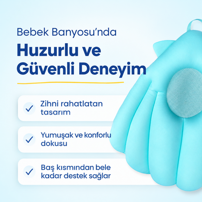Minik Yuva Yenidoğan Banyo Destek Yastığı